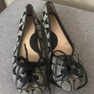 Coach flats size 6.5
